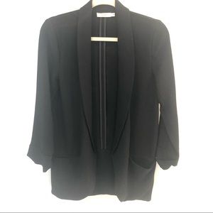 Long black blazer